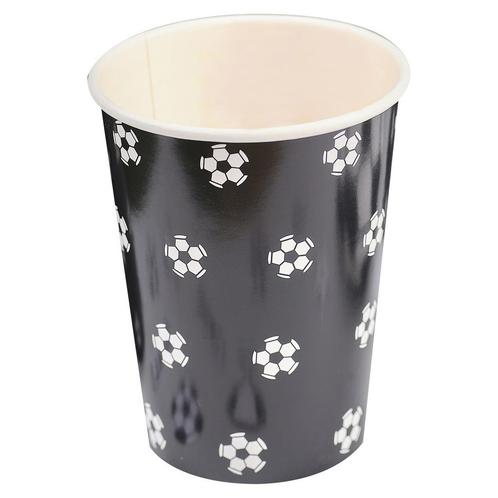 Voetbal Bekers 250ml 8st, Hobby en Vrije tijd, Feestartikelen, Nieuw, Verzenden