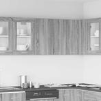 vidaXL Wandkast hangend Lyon 60x31x60 cm grijs sonoma eiken, Huis en Inrichting, Keuken | Keukenelementen, Verzenden, Nieuw, Grijs