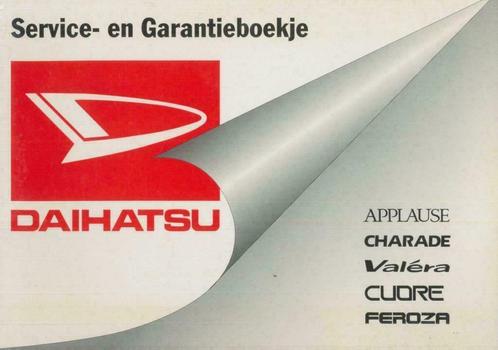 1996 Daihatsu Charade Serviceboekje Nederlands, Auto diversen, Handleidingen en Instructieboekjes, Verzenden