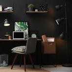 Wandrek - Wandplanken - Trion Brinta - 2-delig - Zwart -, Huis en Inrichting, Ophalen of Verzenden, Nieuw