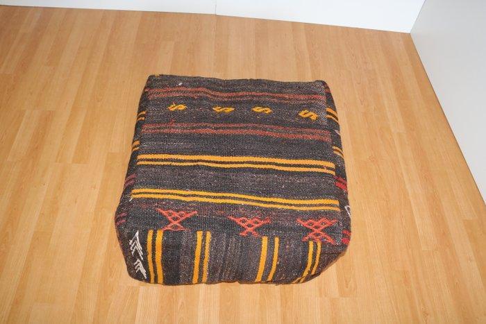 Puff Cases 1 - Kelim - 60 cm - 60 cm, Antiek en Kunst, Kunst | Designobjecten