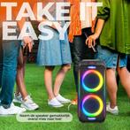 2dekans | Denver Bluetooth Speaker Party box - Discolichten, Ophalen of Verzenden, Zo goed als nieuw