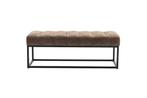 Design bank PETIT BEAUTE 110cm vintage taupe microvezel, Huis en Inrichting, Ophalen of Verzenden, Nieuw