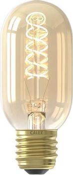 Calex Premium Tubular LED Lamp Ø45 - E27 - 200 Lumen - Goud, Huis en Inrichting, Lampen | Losse lampen, Nieuw, Verzenden