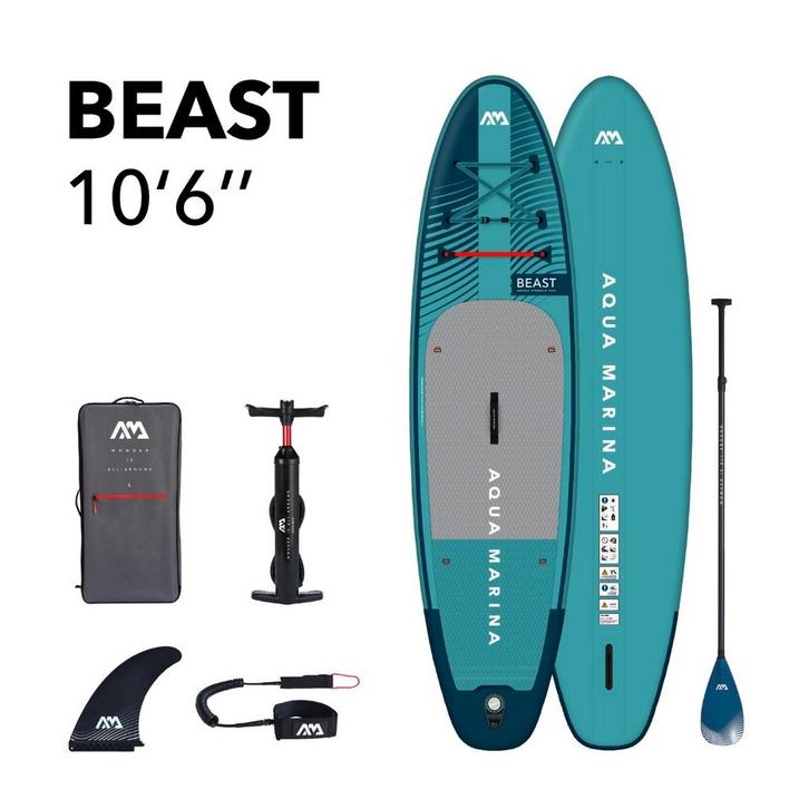 Aqua Marina Beast 2025 opblaasbaar supboard set, Watersport en Boten, Overige Watersport en Boten, Nieuw, Verzenden