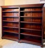 massief eiken boekenkast verstelbare planken 183 cm hoog