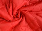 10 meter gewatteerde voering - Rood, Hobby en Vrije tijd, Stoffen en Lappen, 120 cm of meer, Ophalen of Verzenden, Polyester, Rood