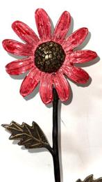 Derme Abdoulaye - sculptuur, Grande Fleur - 43 cm - Brons