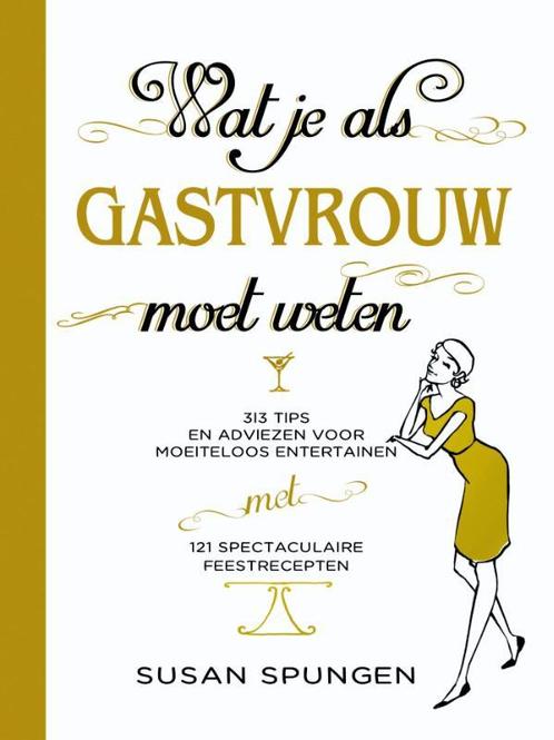 Wat je als gastvrouw moet weten / Wat je als ... moet weten, Boeken, Kookboeken, Zo goed als nieuw, Verzenden