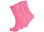 3 paar Naadloze damessokken - Roze, Kleding | Dames, Verzenden, Nieuw