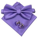 Fako Fashion® - Vlinderstrik, Pochette & Manchetknopen -, Kleding | Heren, Verzenden, Nieuw
