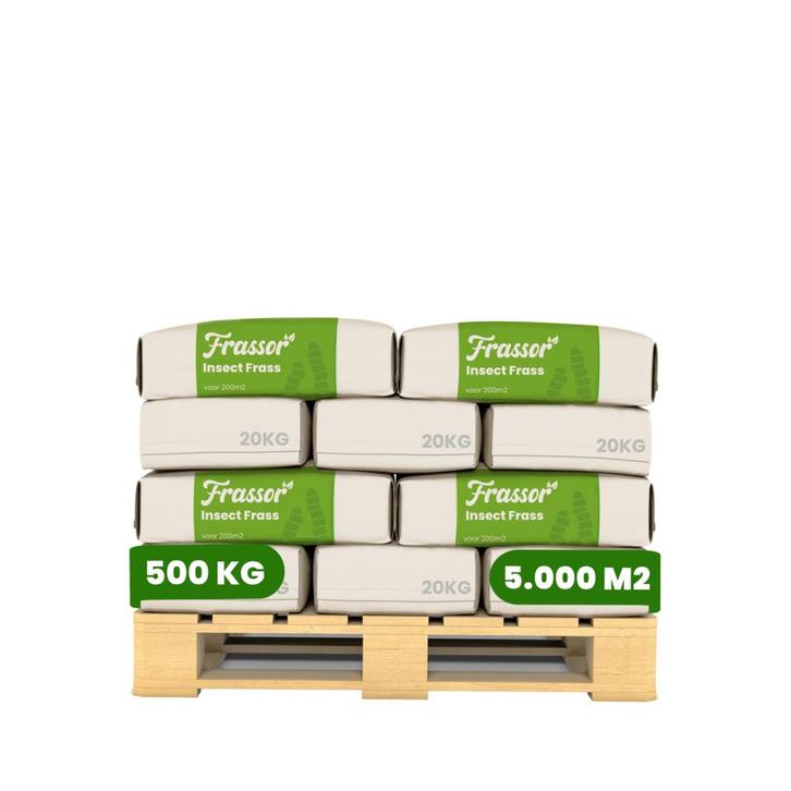 Frassor Insecten Frass (25x = 500 kg – voor 5.000 m2), Tuin en Terras, Aarde en Mest, Mest, Verzenden