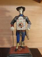 Tafelklok - Antiek Legering - 1940-1950 - tafelklokje, Antiek en Kunst, Antiek | Klokken