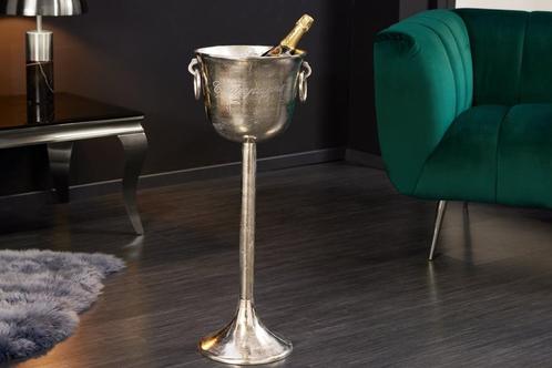 Decoratieve champagnekoeler CHAMPAGNE 80cm antiek zilveren, Huis en Inrichting, Woonaccessoires | Vazen, Ophalen of Verzenden