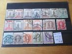 Manchukuo 1932/1943 - Kleine selectie postzegels uit, Gestempeld