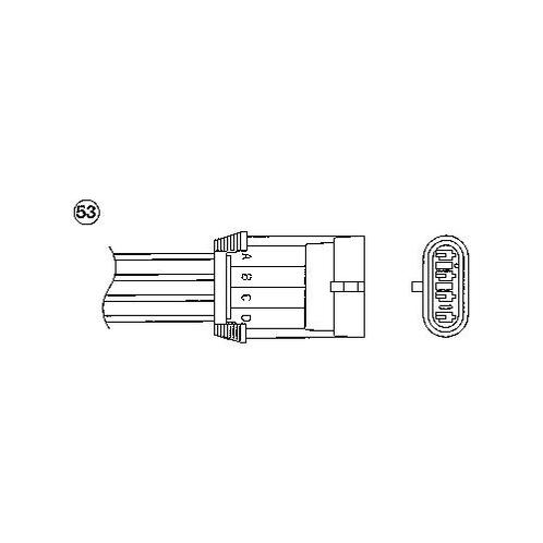 Ngk Ota7L-3C4 Lambdasonde, Computers en Software, Laptop-opladers, Verzenden