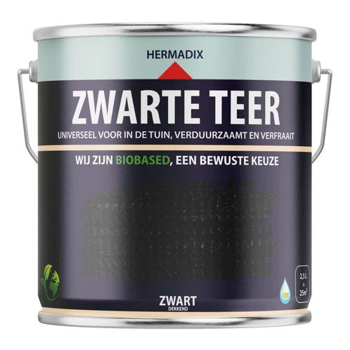 Impraline Zwarte Teer 2,5 liter, Doe-het-zelf en Verbouw, Verf, Beits en Lak, Nieuw, Ophalen of Verzenden