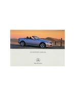 2003 MERCEDES BENZ SLK BROCHURE FRANS, Boeken, Nieuw, Author