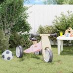 vidaXL Loopfiets voor kinderen 2-in-1 roze, Kinderen en Baby's, Verzenden, Nieuw