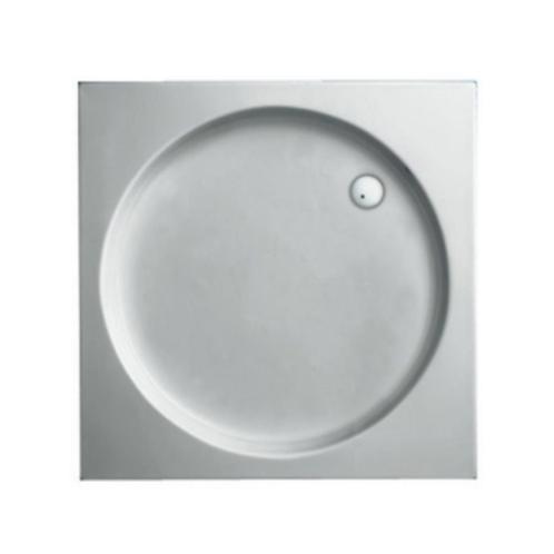 Douchebak Plieger Luxury Kunststof Acryl Vierkant Met Ronde, Doe-het-zelf en Verbouw, Sanitair, Douche, Nieuw, Ophalen of Verzenden