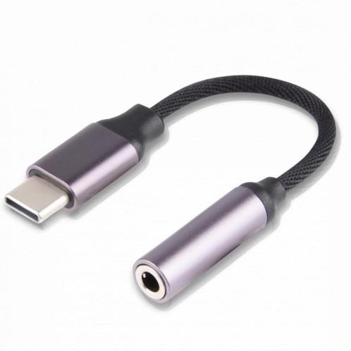 USB C naar Aux Adapter - Geschikt voor Samsung / Huawei /, Audio, Tv en Foto, Audiokabels en Televisiekabels, Ophalen of Verzenden