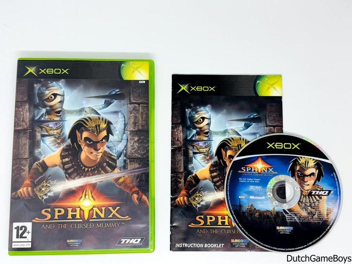 Xbox Classic - Sphinx And The Cursed Mummy, Spelcomputers en Games, Games | Xbox Original, Gebruikt, Verzenden