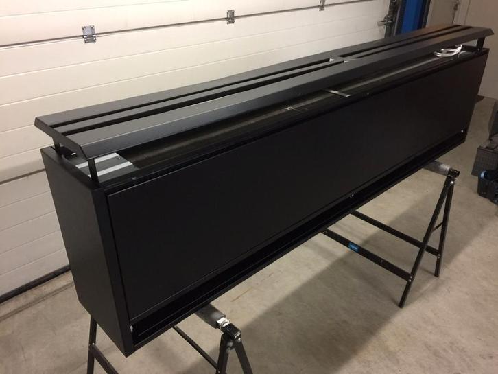 NHS luchtgordijn (2149), Doe-het-zelf en Verbouw, Verwarming en Radiatoren, Overige typen, Gebruikt, 800 watt of meer, Ophalen of Verzenden