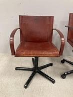 Matteo Grassi - Tito Agnoli - Fauteuil (5) - Leder, Staal