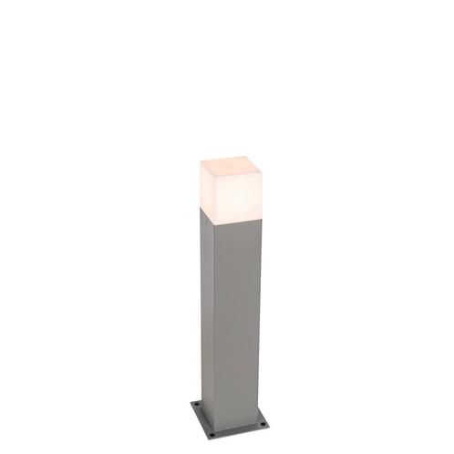 Moderne staande buitenlamp grijs 50 cm IP44 - Denmark, Tuin en Terras, Buitenverlichting, Nieuw, Minder dan 50 watt