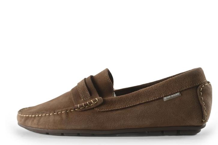 Riverwoods loafers in maat 46 Beige | 10% korting, Kleding | Heren, Schoenen, Overige kleuren, Zo goed als nieuw, Loafers, Verzenden