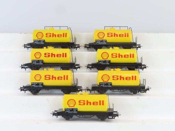 Märklin H0 - 4442 - Modeltrein goederenwagon (7) - 7, Hobby en Vrije tijd, Modeltreinen | H0