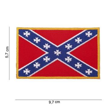 Rebel vlag embleem patch van stof art. nr. 1008 beschikbaar voor biedingen