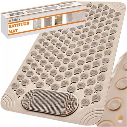 Ruhhy Anti-Slip Badkamer Mat – Veiligheid en Massage voor., Huis en Inrichting, Badkamer | Badtextiel en Accessoires, Nieuw, Ophalen of Verzenden
