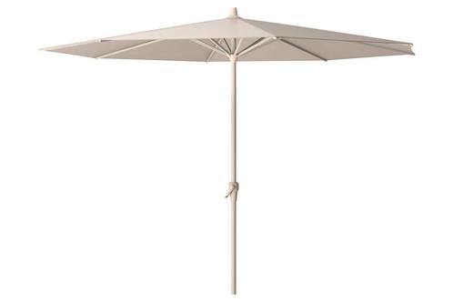 Platinum Riva stokparasol 3 m. rond - Sandstone Ivory, Tuin en Terras, Parasols, Stokparasol, Nieuw, Kantelbaar, Verzenden