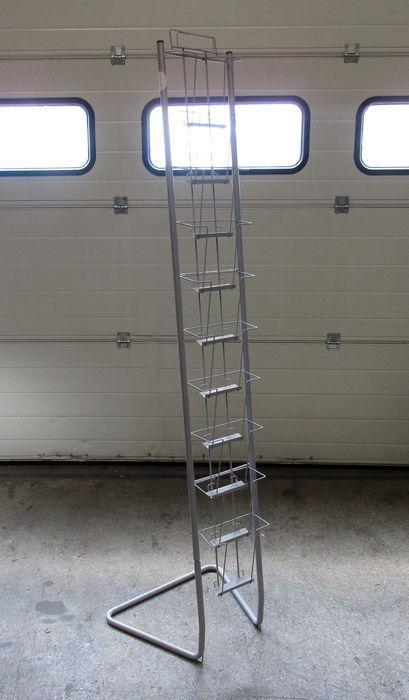 Folderhouder, Display met 9 vakjes, B27 x D38 x H180 cm, Zakelijke goederen, Kantoor en Winkelinrichting | Kantoorartikelen, Gebruikt