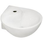 Wiesbaden Porta - Hoekfontein - 35x35x14.5cm - Glans Wit, Ophalen of Verzenden, Nieuw