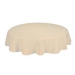 Tafelkleden Rond Ivory Geel 178cm Ø - Treb SP, Huis en Inrichting, Tafelkleden, Verzenden, Nieuw