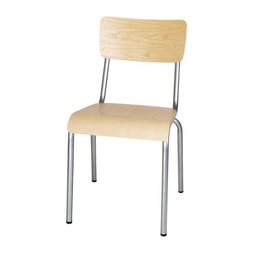 Eetkamerstoel Bolero Cantina | Hout/Staal | 4 Stuks, Zakelijke goederen, Horeca | Keukenapparatuur, Nieuw in verpakking, Verzenden