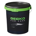 Gecko Autowas emmer met deksel 21L, Verzenden