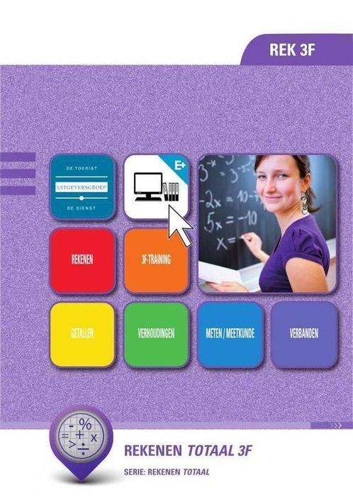Rekenen amp wiskunde voor niveau 3F REK 3F 9789400212480, Boeken, Techniek, Zo goed als nieuw, Verzenden