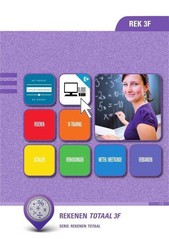 REK 3F   Rekenen amp wiskunde voor niveau 3F 9789400212480, Boeken, Techniek, Zo goed als nieuw, Verzenden