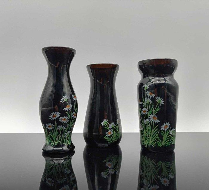 Pot (3) - Vetro Murano, allemaal met een collectie-label., Antiek en Kunst, Antiek | Glas en Kristal