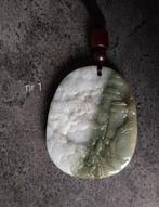 Themacollectie - 5 verschillende jade amuleten met, Antiek en Kunst