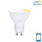 GU10 spot WiFi CCT 3000K-6500K | PAR16 warmwit - daglichtwit, Verzenden, Nieuw
