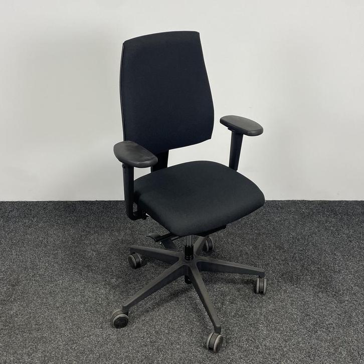 Refurbished Interstuhl Bureaustoel Goal 154G - B, Huis en Inrichting, Bureaustoelen, Bureaustoel, Zwart, Ergonomisch, Ophalen of Verzenden