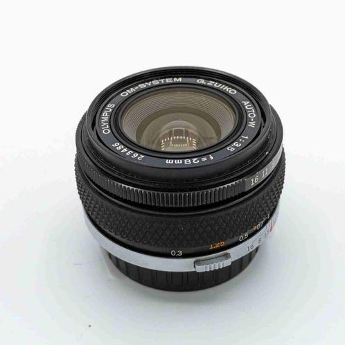 Olympus Zuiko 28mm f/3.5 objectief - Tweedehands, Audio, Tv en Foto, Fotografie | Lenzen en Objectieven, Groothoeklens, Gebruikt
