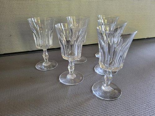 Baccarat - Wijnglas (6) - Polignac - geslepen kristal - 6, Antiek en Kunst, Antiek | Meubels | Tafels