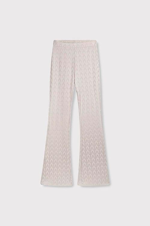 -50% Alix The Label  Alix The Label Ladeis knitte a jzquard, Kleding | Dames, Broeken en Pantalons, Bruin, Nieuw, Verzenden