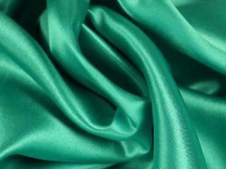 Satijn – Turquoise, Hobby en Vrije tijd, Stoffen en Lappen, 120 cm of meer, 200 cm of meer, Groen, Nieuw, Polyester, Ophalen of Verzenden