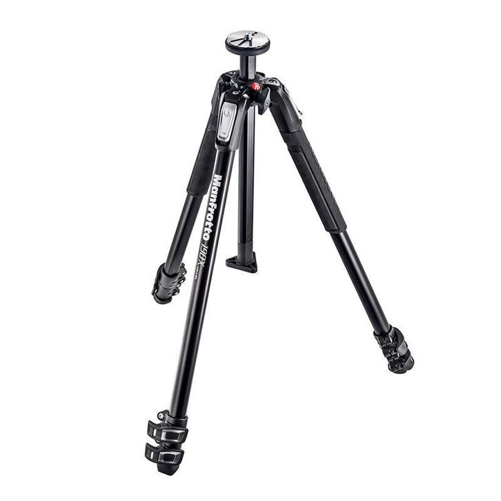 Manfrotto MT190X3 Aluminium Tripod - Tweedehands, Audio, Tv en Foto, Overige Audio, Tv en Foto, Gebruikt, Verzenden